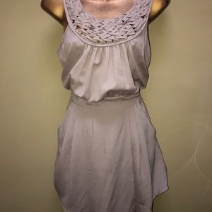 Umgee champagne dress size small pockets